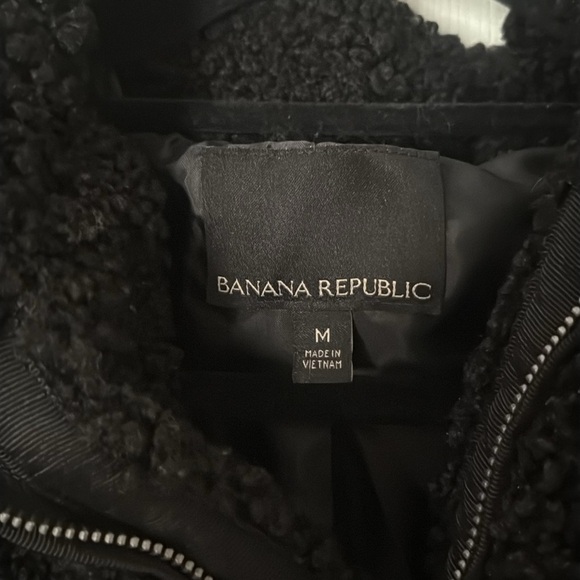 Banana Republic Black Textured Jacket medium - Picture 2 of 5